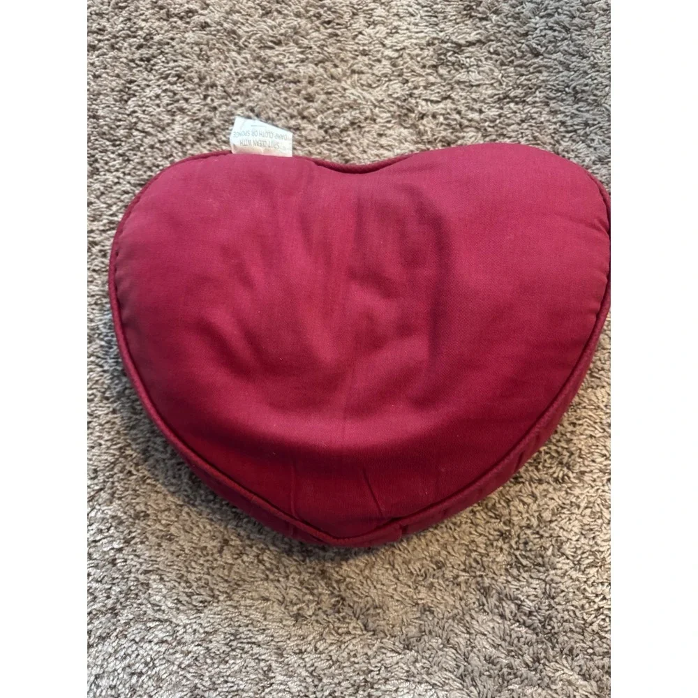 Sonoma Americana Heart Pillow‎ Patriotic Stars Stripes Farmhouse Décor